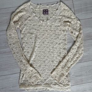 Free People Lace Long Sleeve